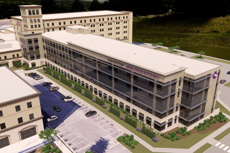 CHRISTUS Health patient tower rendering